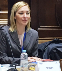 5. novembar 2018. Aleksandra Maletić na sastanku Biroa Parlamentarne skupštine Mediterana